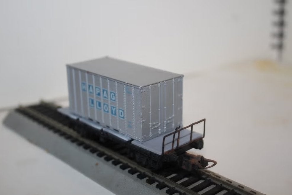 lima ho  contenair wagen, Gebruikt, Gelijkstroom, Verzenden, Wagon
