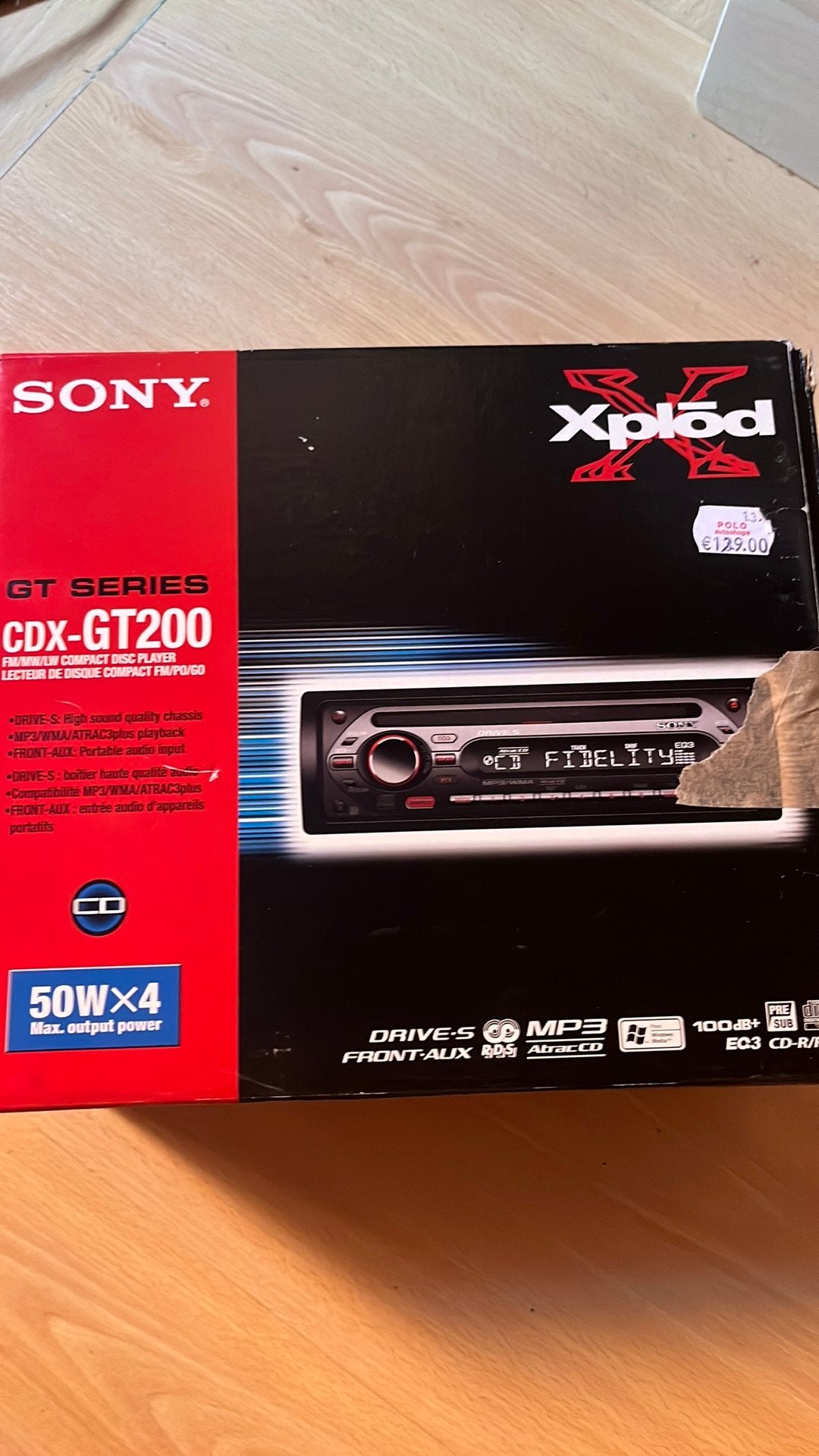 sony x plod, Enlèvement, Neuf