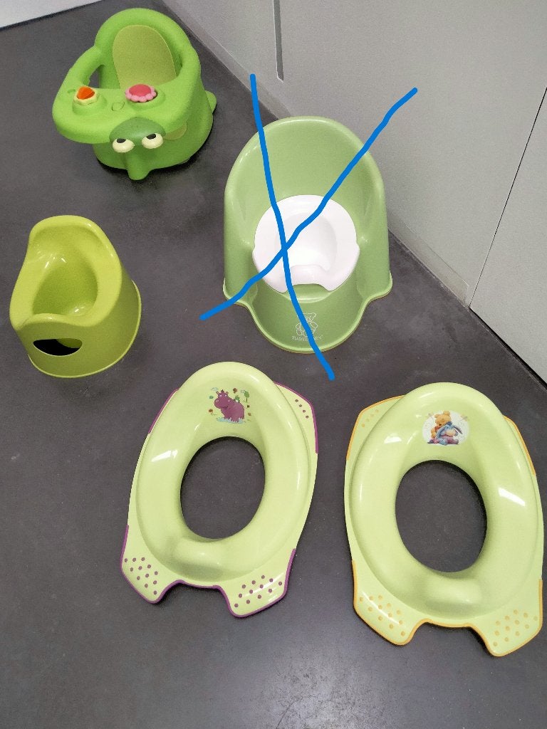 Badset/toiletzitting/klein potje, Ophalen, Gebruikt, Badje