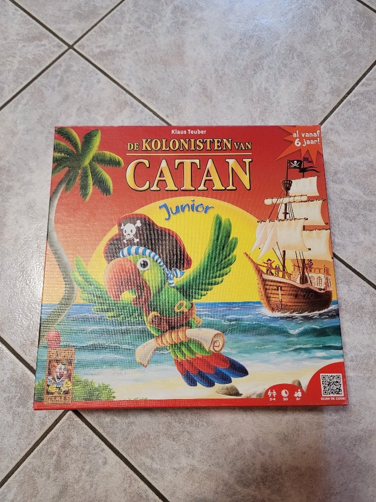 Bordspel Catan Junior, Hobby en Vrije tijd, Gezelschapsspellen | Bordspellen, Drie of vier spelers, Ophalen, Gebruikt, 999 games