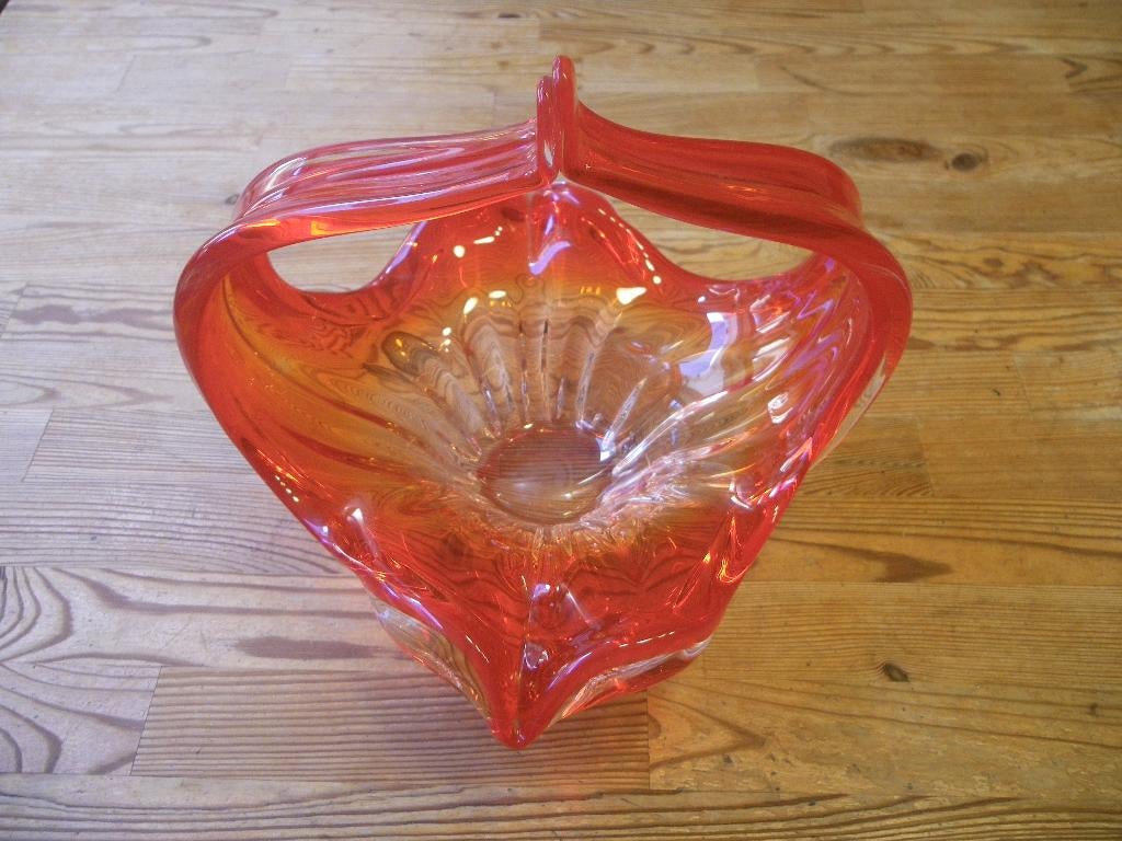 Panier en verre style Murano, Enlèvement