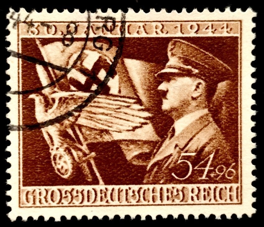 Gr.Dt.Reich: 11 jarig bewind Adolf Hitler 1933-1944, Enlèvement ou Envoi, Autres périodes, Affranchi