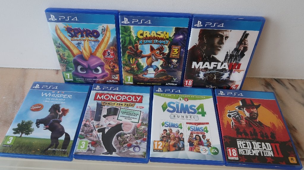 Playstation 4 games, Enlèvement ou Envoi, Utilisé