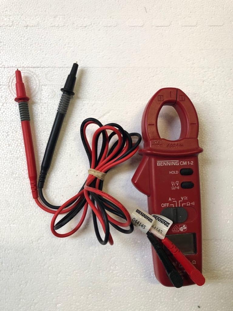 Multimeter /stroomtang, Doe-het-zelf en Bouw, Meetapparatuur, Ophalen, Zo goed als nieuw, Multimeter