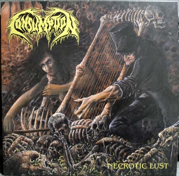 CONSUMPTION - Necrotic Lust (Beer/ Bl /White Splatter Vinyl), 2020 tot heden, Ophalen of Verzenden, Limited edition, 12 inch