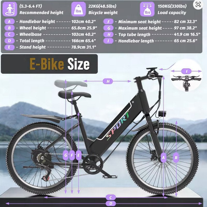 Vélo électrique VTT adultes NEW DP 750W 48V batterie LG, Vélos & Vélomoteurs, Enlèvement ou Envoi, Neuf
