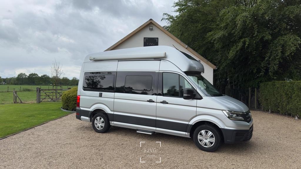 VW Grand California 600, Caravans en Kamperen, Mobilhomes, Automaat, Ringverwarming, Volkswagen, Luifel