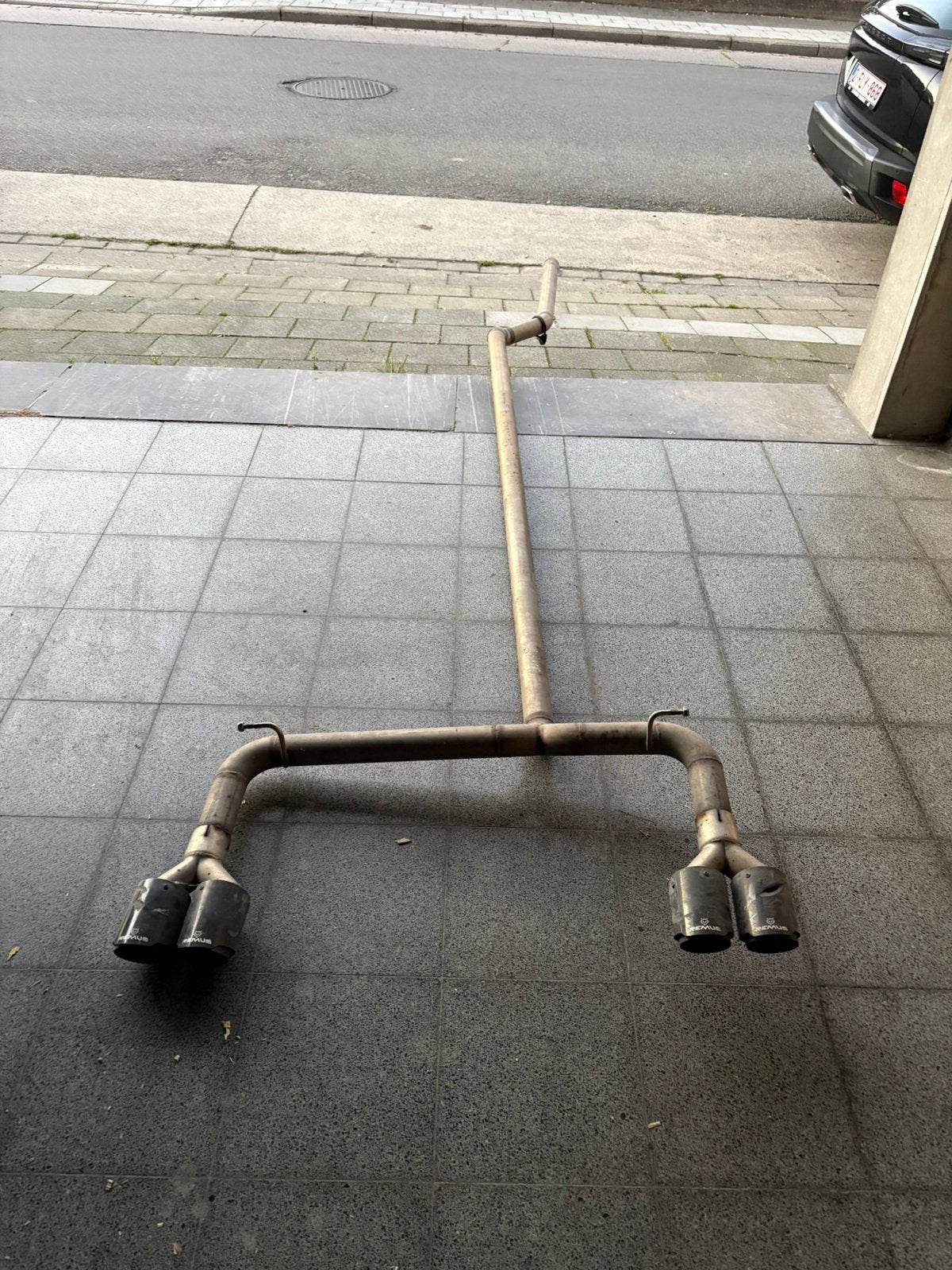 Bmw 4serie uitlaat 418-420d, Ophalen, BMW