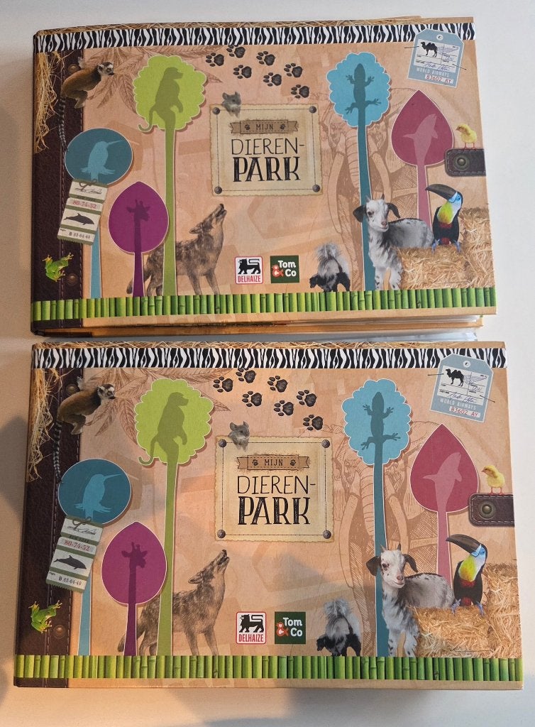 Mijn dierenpark (Delhaize), Collections, Actions de supermarché, Autres supermarchés, Enlèvement ou Envoi