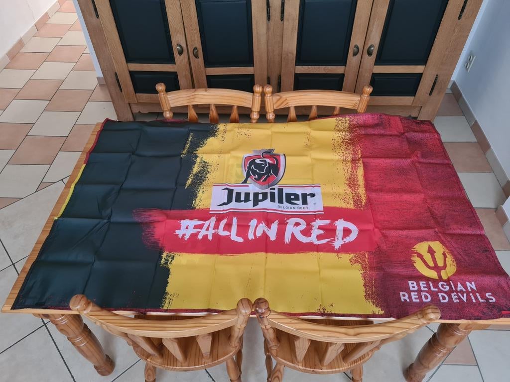 2 drapeaux neuf Belgique, Neuf