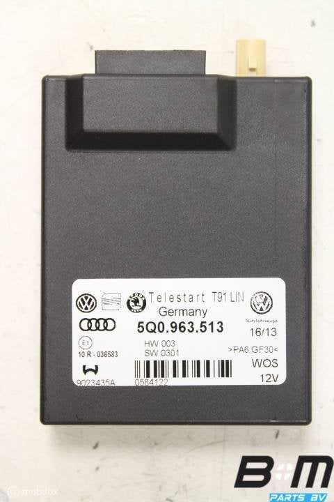 Regelapparaat / zender, standkachel Golf 7 GTD 5Q0963513, Utilisé