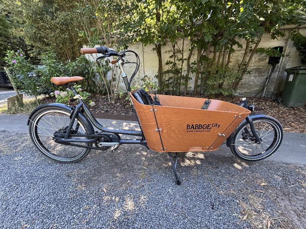 GLOEDNIEUW: Babboe Bakfiets - City Mountain Elektrisch, Fietsen en Brommers, Ophalen, Nieuw, Schijfrem, Elektrisch