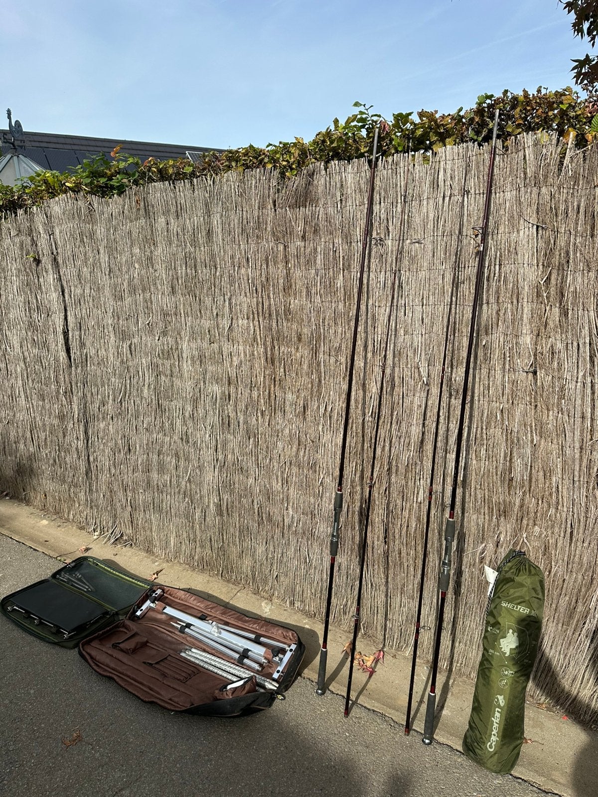 Visgerief, Ophalen, Zo goed als nieuw