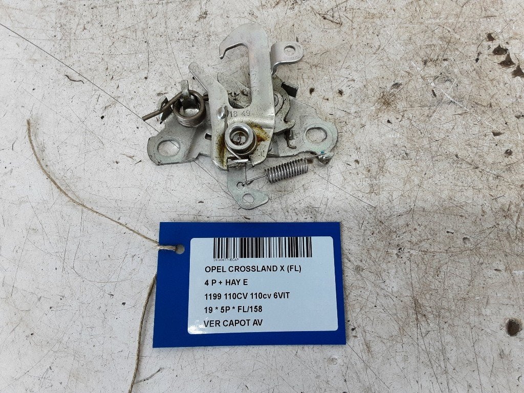 MOTORKAP SLOT Opel Crossland (X) (01-2017/05-2018), Auto-onderdelen, Gebruikt, Opel, Opel Automobile GmbH, Kontakt-opel@opel.com