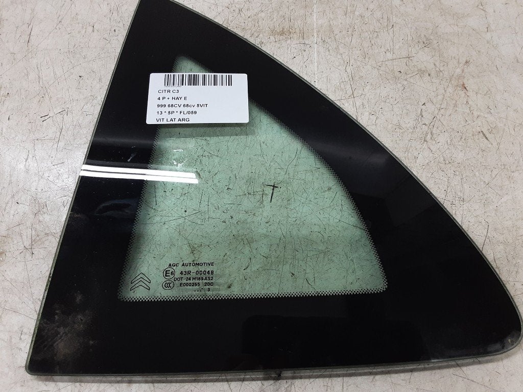 VITRE LATERALE ARRIÈRE GAUCHE Citroën C3 (SC), Citroën, Kontakt-citroen@citroen.com, Utilisé, Citroën Deutschland GmbH