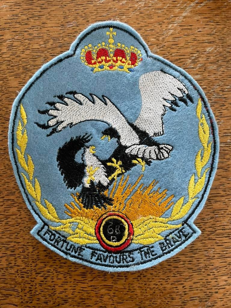 Patch 6e Escadron de l'armée de l'air belge, Envoi, Utilisé