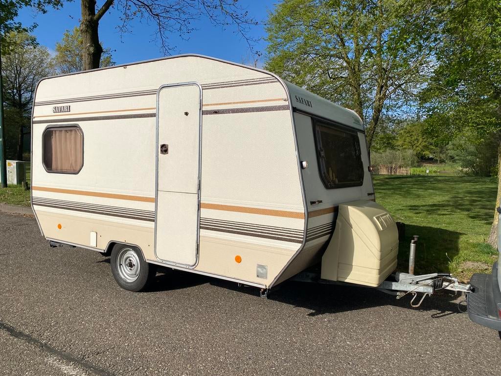 Wilk safari (MTM ->750kg) keuring vrij! 🏖🏖, Caravans en Kamperen, Caravans, Standaardzit, Dwarsbed, Particulier, 500 - 750 kg