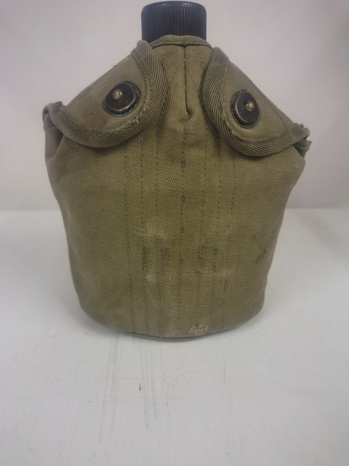 Magnifique gourde US compette 1943 Bastoge, Collections, Enlèvement ou Envoi