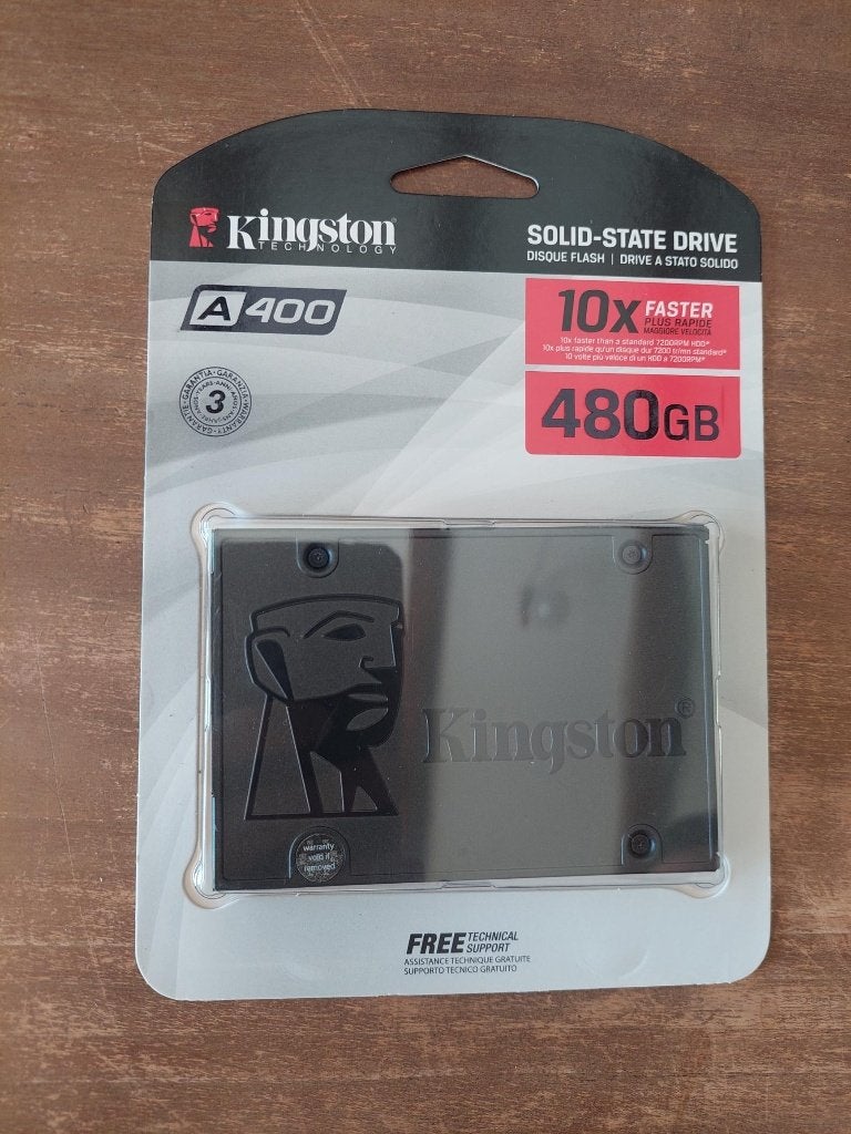 KINGSTON A400 480 GB, Informatique & Logiciels, Neuf, Kingston, SSD, Interne