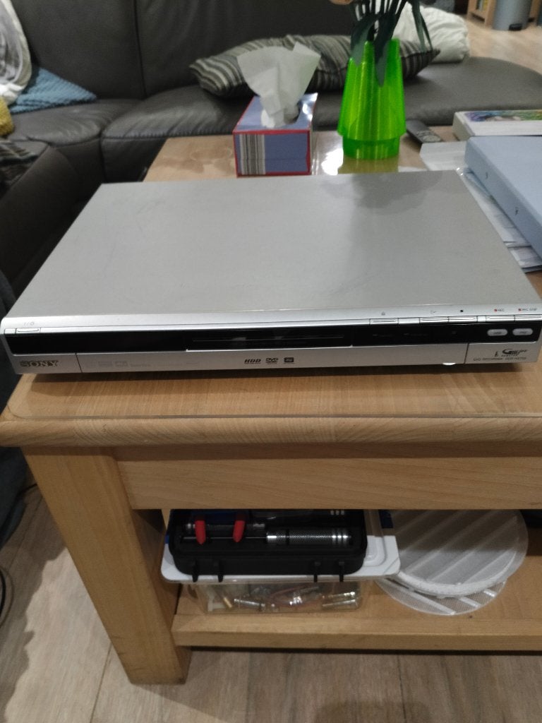 DVD RECORDER SONY RDR-HX725 met HARDESCHIJF 160GB, Audio, Tv en Foto, Gebruikt, Met harddisk, Dvd-recorder, Ophalen of Verzenden