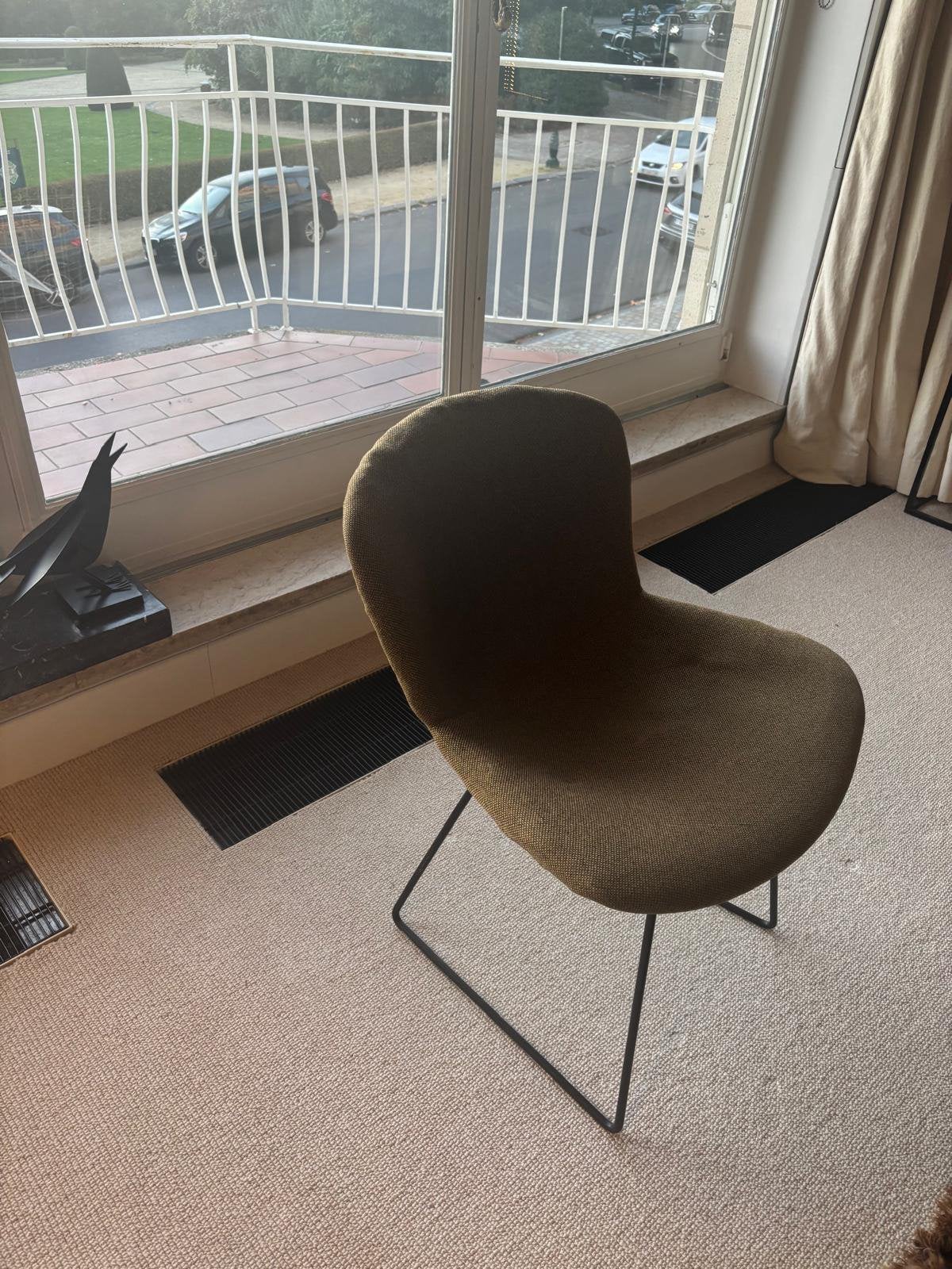 Chaise Bertoia Designer italien, Enlèvement, Comme neuf, Une