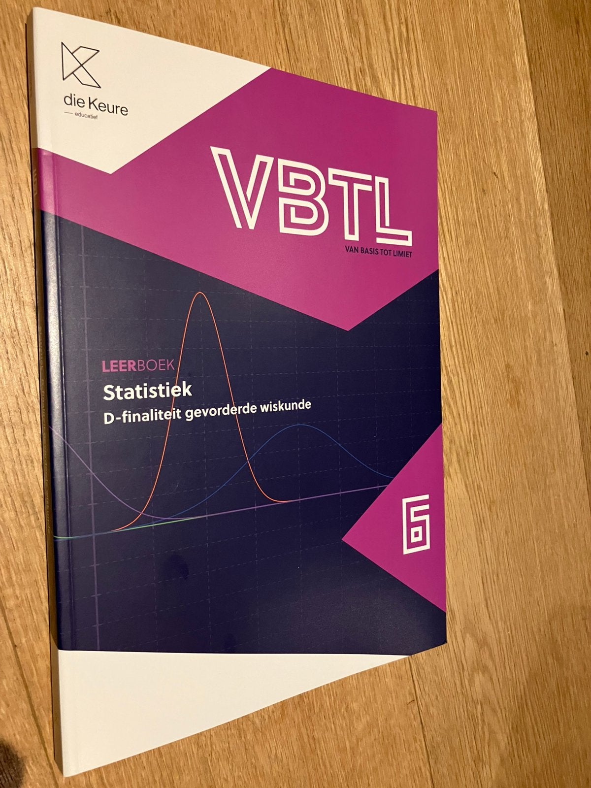 VBTL 5/6 - leerboek Statistiek D-gevorderde wiskunde, Enlèvement ou Envoi, Néerlandais