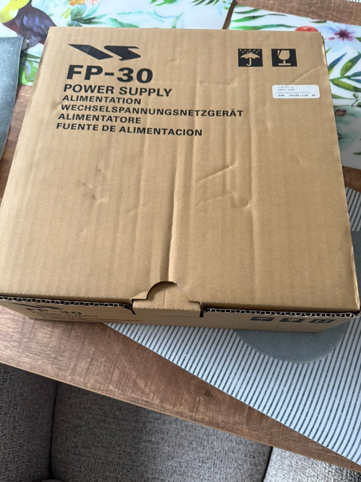 Zo goed als nieuwe Yaesu FP-30 in doos voeding, Telecommunicatie, Ophalen, Zo goed als nieuw