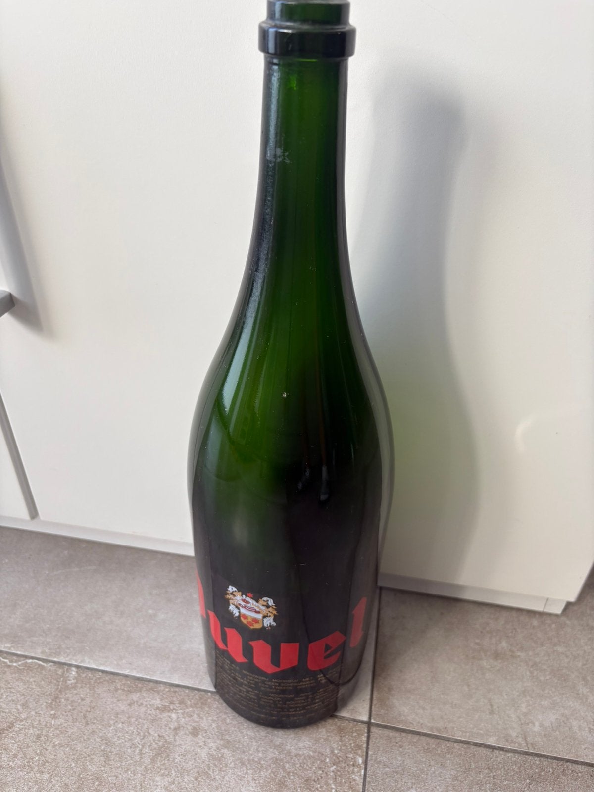 DUVEL-fles, 3 liter, Verzamelen, Ophalen of Verzenden, Zo goed als nieuw, Duvel