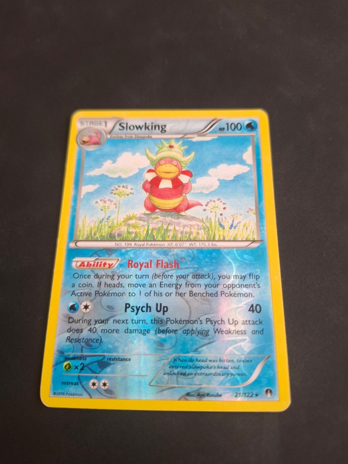 Slowking Pokémon kaart - Royal Flash - 21/122, Ophalen of Verzenden