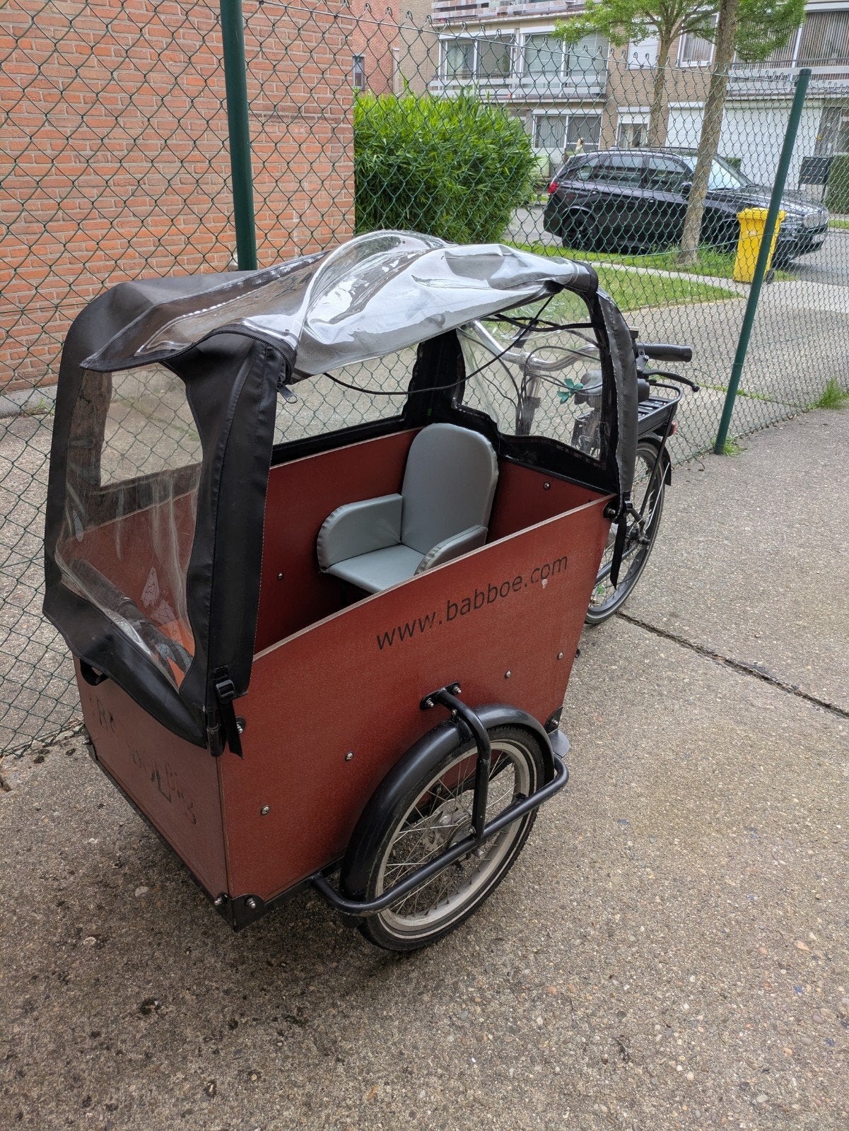 bakfiets babboe niet elektrisch, Fietsen en Brommers, Fietsen | Bakfietsen, Ophalen, Elektrisch