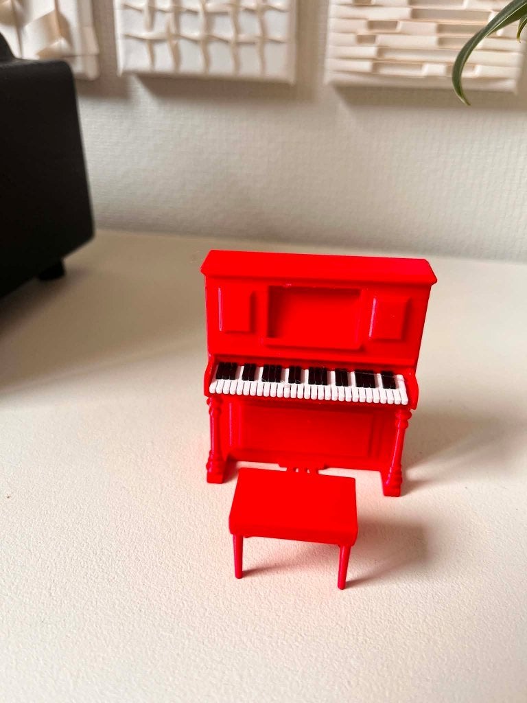 miniatuur piano, Ophalen of Verzenden, Nieuw, Poppenhuis