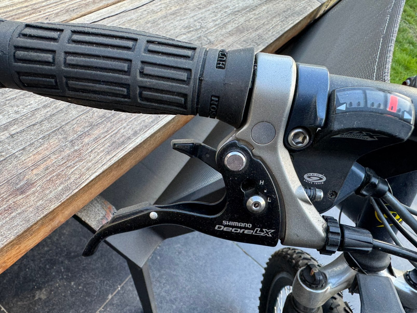 Shimano DEORE LX  remmenset, Fietsen en Brommers, Ophalen of Verzenden, Zo goed als nieuw, Remmen