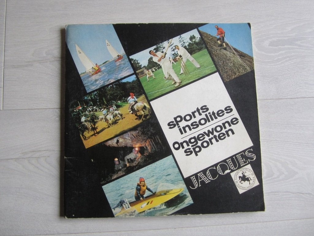 Chocolat Jacques - Sports insolites, Livres, Livres d'images & Albums d'images, Enlèvement ou Envoi, Comme neuf, Collectif, Album d'images