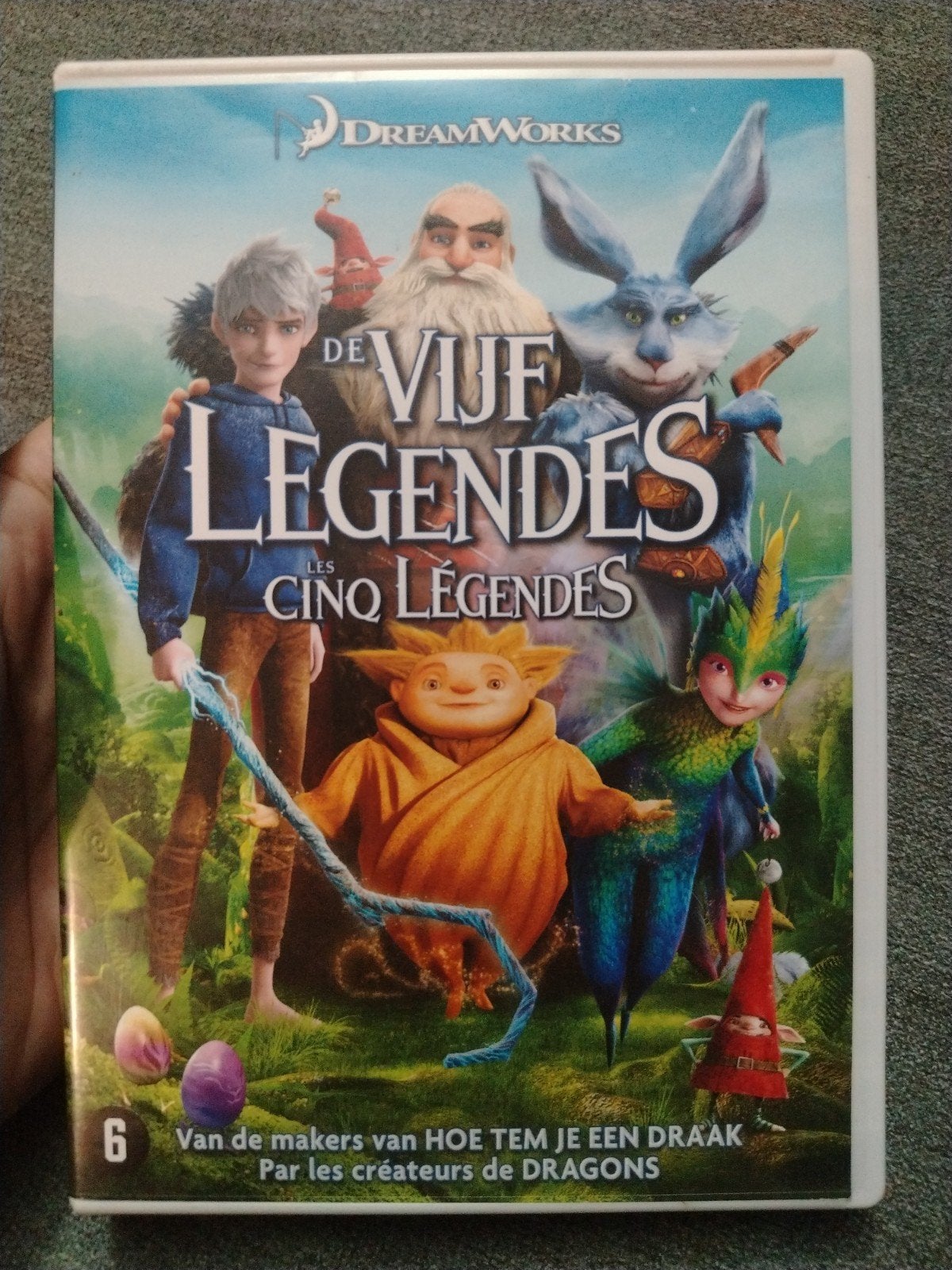 De Vijf Legendes – DreamWorks – DVD, Ophalen, Avontuur