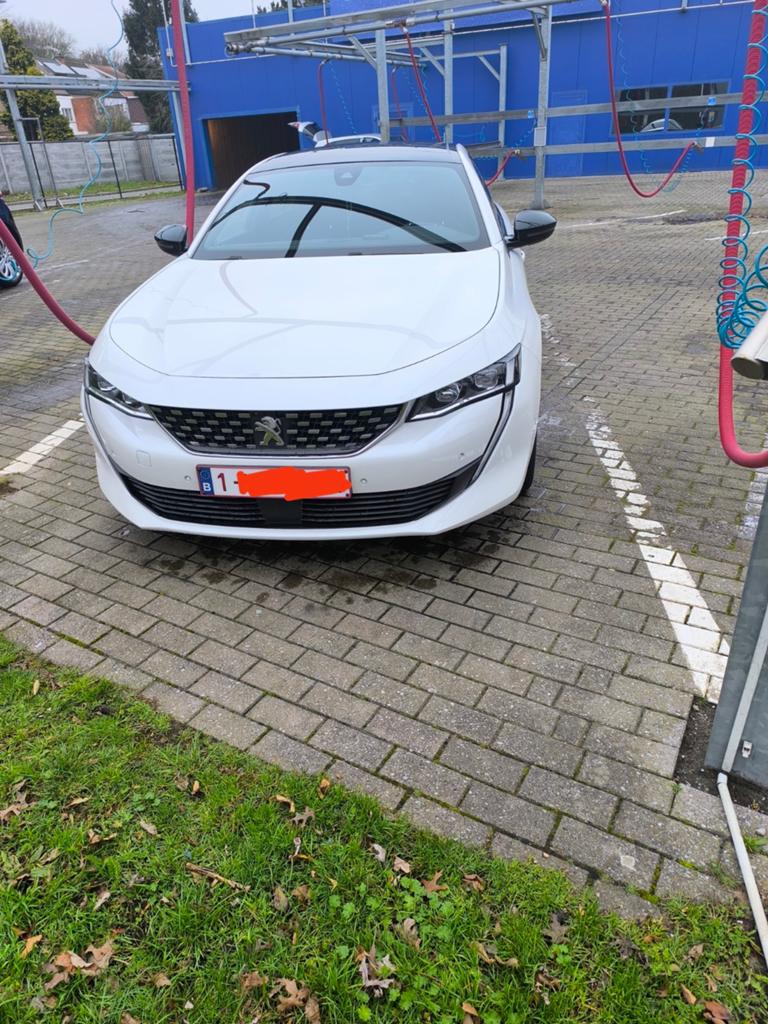 Peugeot 508 1.6 gt-line, Auto's, Peugeot, Automaat, Lichtsensor, Wit, 5 deurs