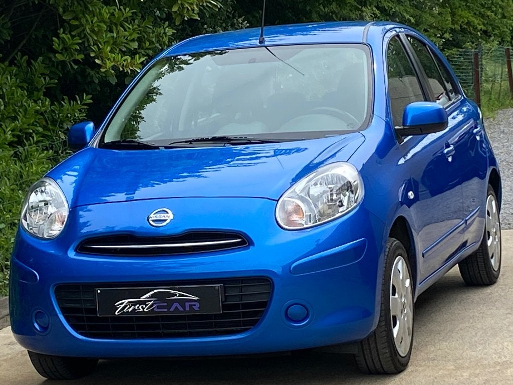 Nissan Micra 1.2i 06/2011 47511km CLIM-FULL CARNET- GARANTIE, Autos, Nissan, Entreprise, Micra, ABS, Airbags, Air conditionné