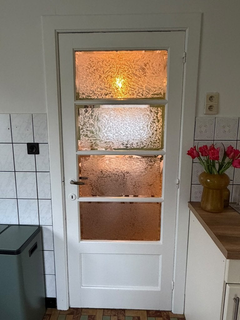 Vintage binnendeur, Ophalen, Gebruikt, 80 tot 100 cm, Binnendeur