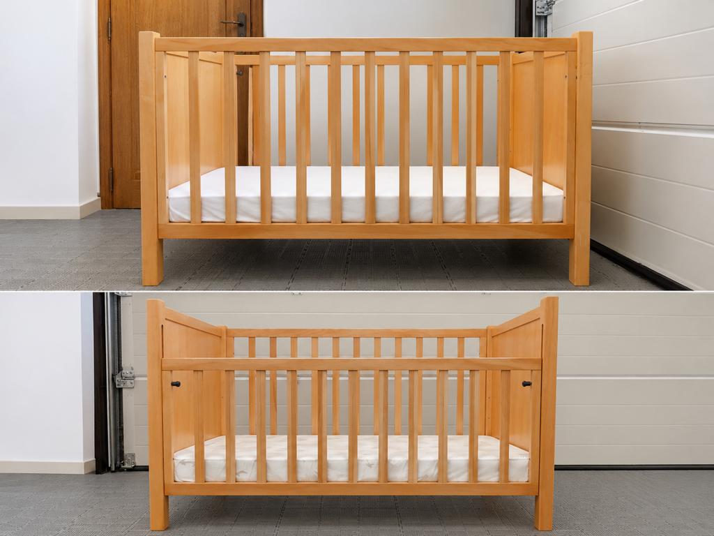 Lit bébé avec matelas, Enfants & Bébés, Enlèvement, Utilisé, Lit
