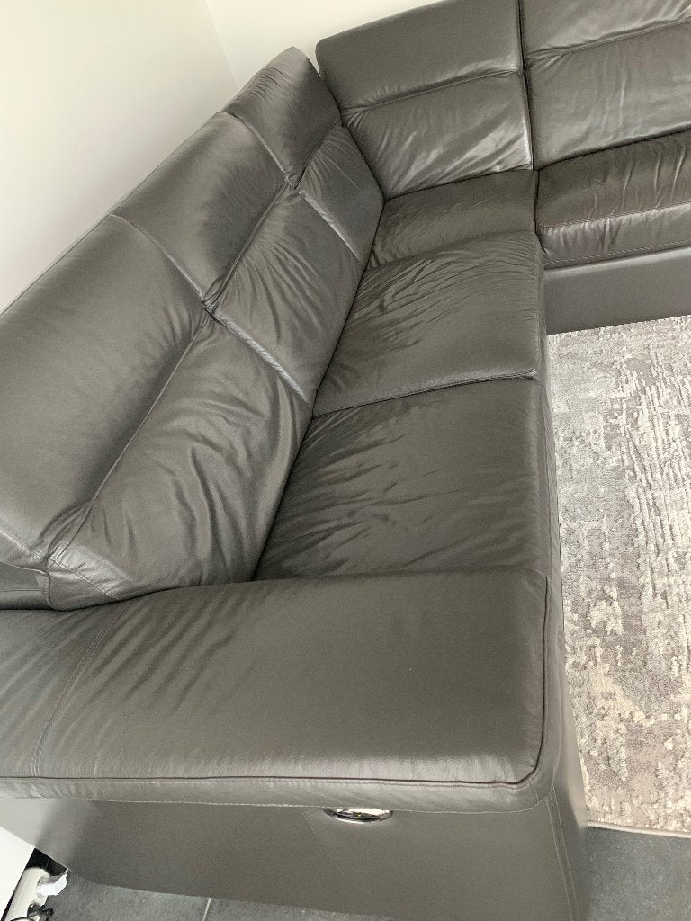 Chateau d'Ax leren fauteuil., Ophalen, Angle, Zo goed als nieuw, Leer