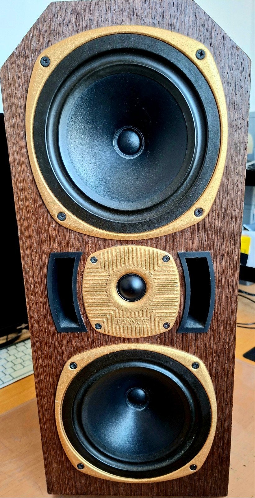 enceintes HI FI TANNOY, Bass-reflex, 60 à 120 watts, Comme neuf, Enlèvement