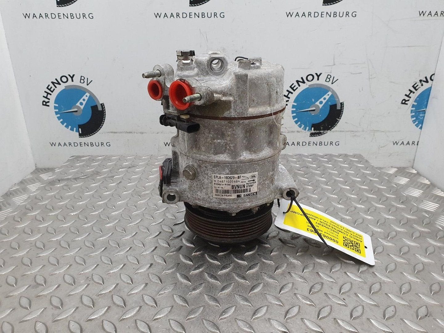 LANDROVER DISCOVERY L462 Sd4 AIRCO COMPRESSOR / AIRCOPOMP CP, Ophalen of Verzenden, Gebruikt, ARN erkend
