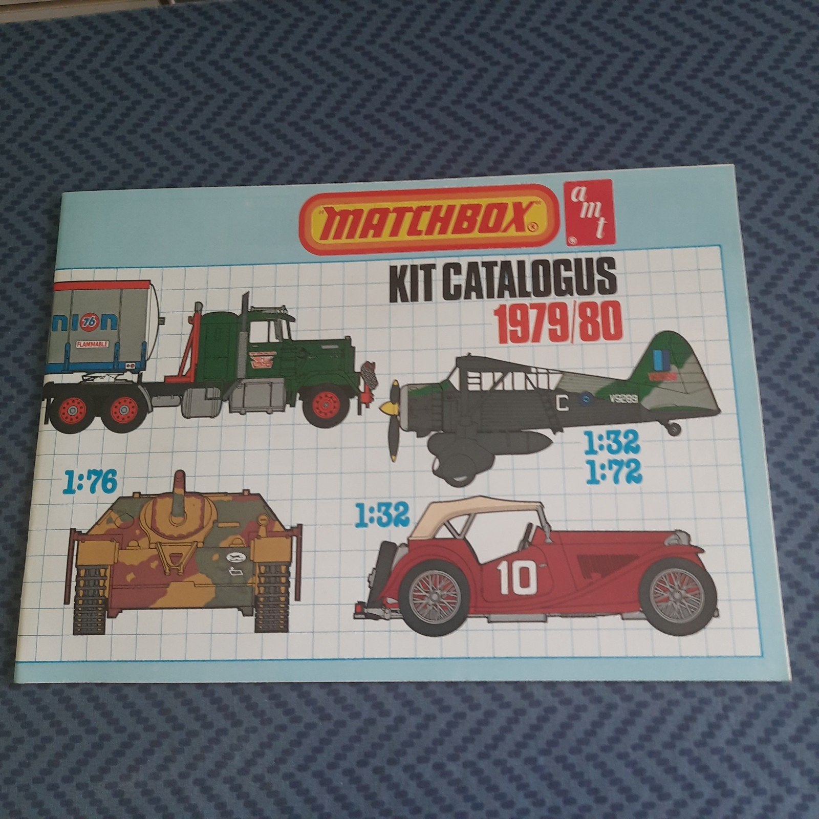 MATCHBOX - AMT*1979/1980*VINTAGE MODELBOUW CATALOGUS* TOP *, Hobby en Vrije tijd, Modelbouw | Overige, Ophalen, Zo goed als nieuw