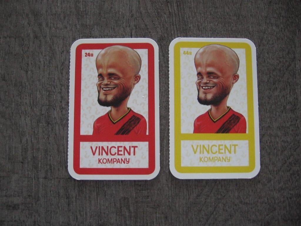 VINCENT KOMPANY belgian red devils !!!, Ophalen of Verzenden, Nieuw, Spelerskaart