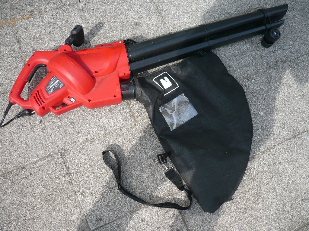 Bladblazer / Zuiger . 2 Heggenscharen., Ophalen, Met opvangzak