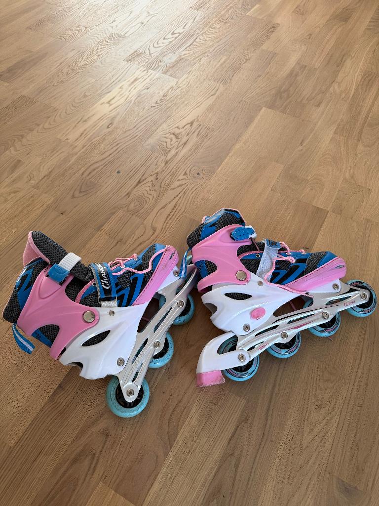 Champz skates kinderen 39-42, Verstelbaar, Kinderen, Zo goed als nieuw, Inline skates 4 wielen