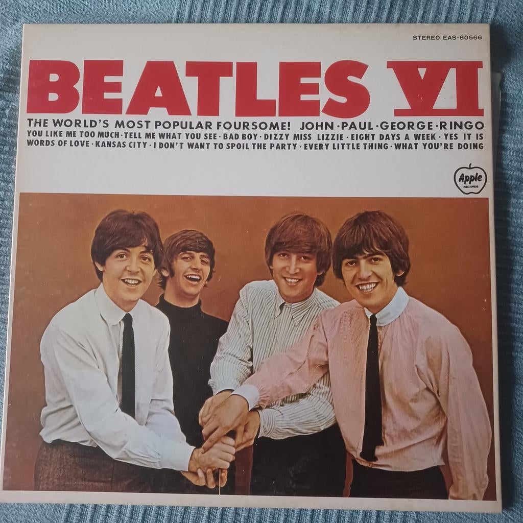 Gemaakt in Japan Beatles VI-thee in zeer goede staat, Cd's en Dvd's, Ophalen of Verzenden