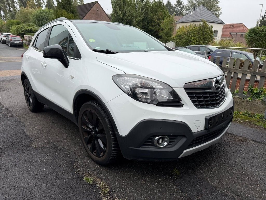 Opel Mokka 1.6 CDTI ecoFLEX 4x2 Enjoy, Auto's, Euro 6, 4 cilinders, Wit, SUV of Terreinwagen