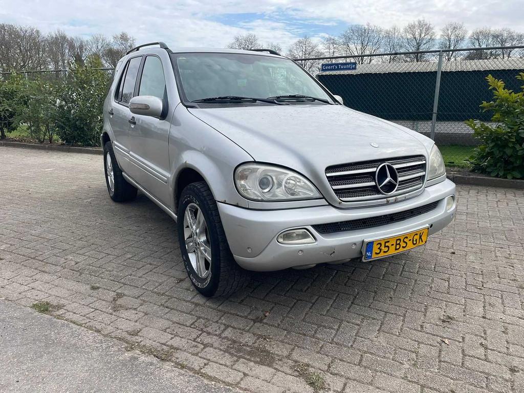 Mercedes-Benz Classe M ML 270 CDI Véhicule Commercial 2001, Autos, Achat, Entreprise, Mercedes-Benz, Diesel