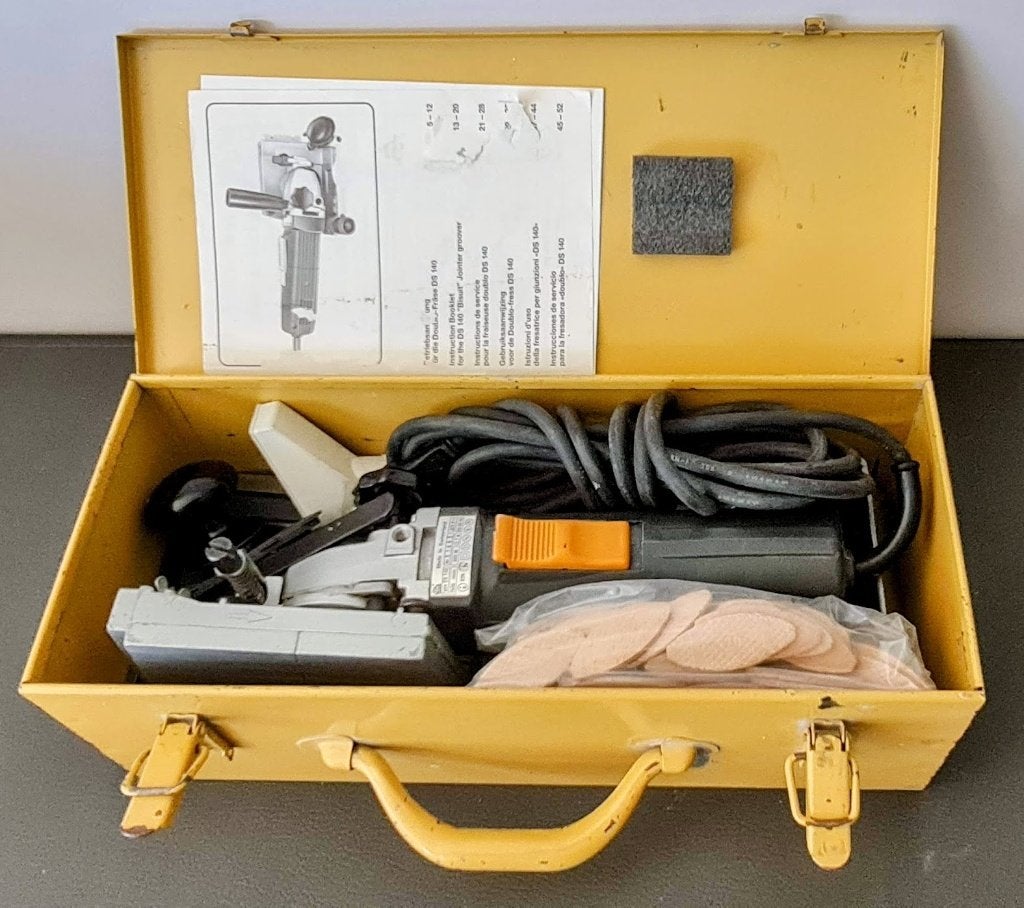 Fraiseuse à lamelles ELU doublo DS140 ( idem DEWALT DW685K ), Bricolage & Construction, Électrique, Enlèvement ou Envoi, Comme neuf