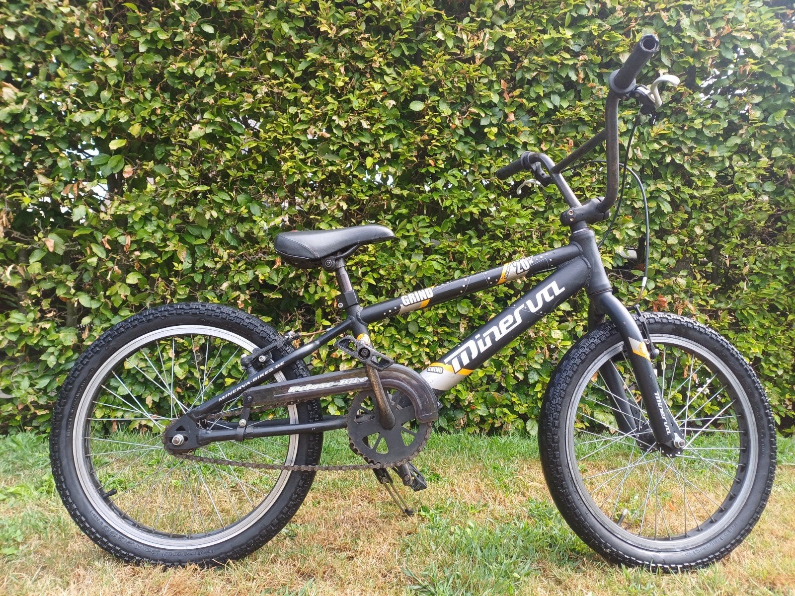 BMX Minerva Grind 20", Fietsen en Brommers, Ophalen, Gebruikt, Velgrem, Minerva